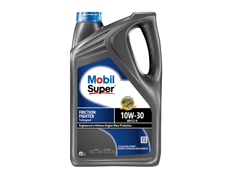 Mobil Super™ Friction Fighter Turbospeed 10W-30